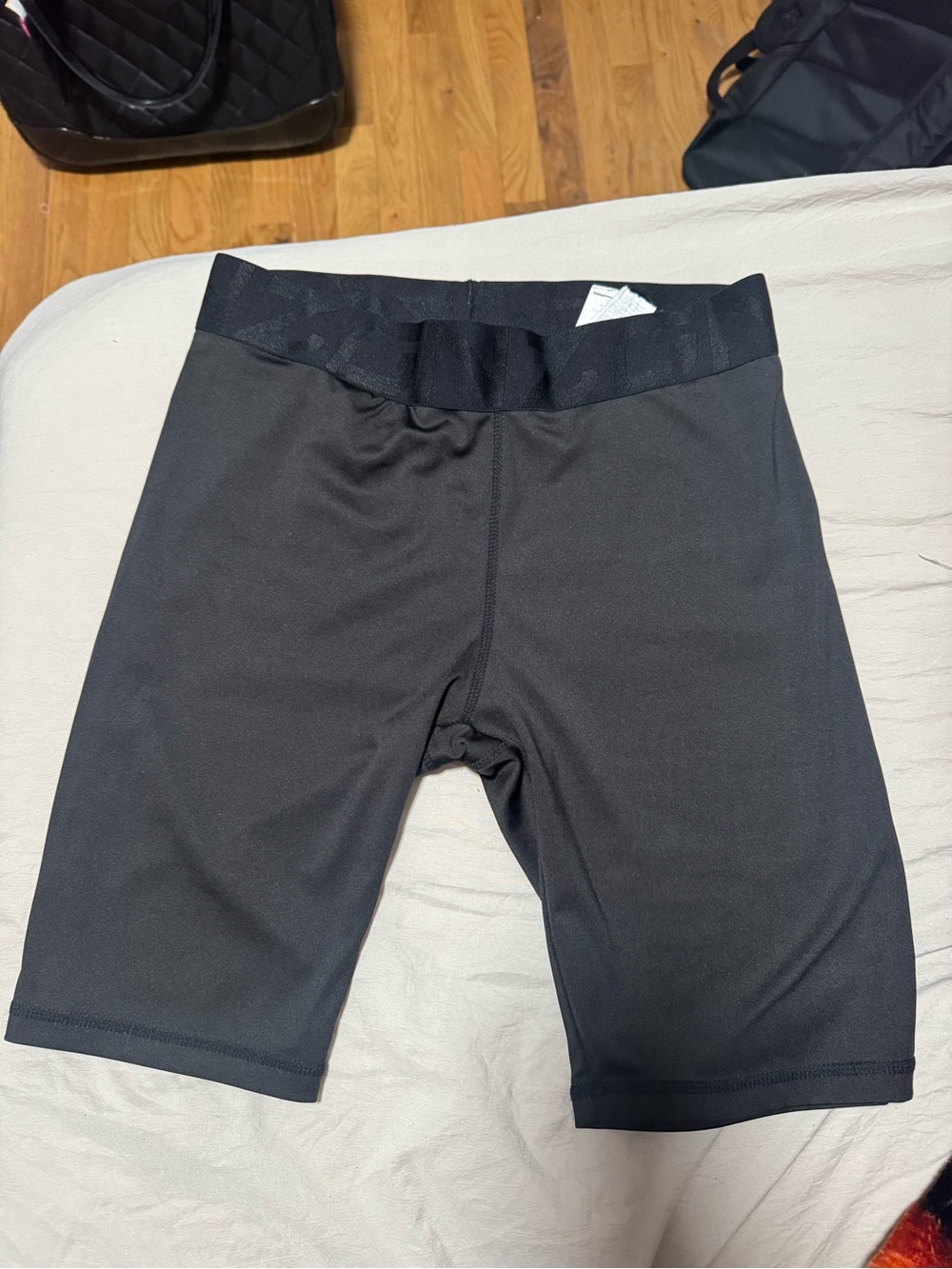 Black Women's Athletic Bike Shorts